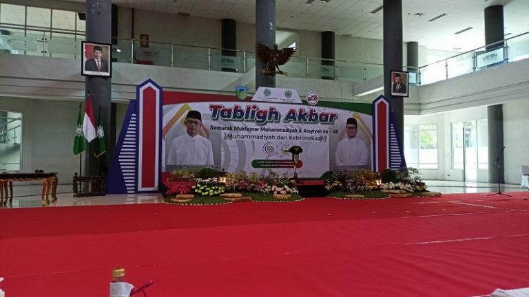 Ketua LDII kab. Kediri Hadiri Tablig Akbar Muhammadiyah