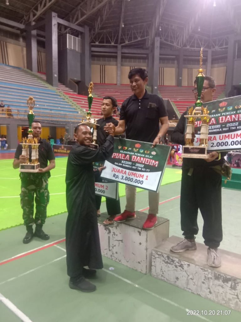 Persinas ASAD Juara Umum Piala Dandim 0809 Kediri