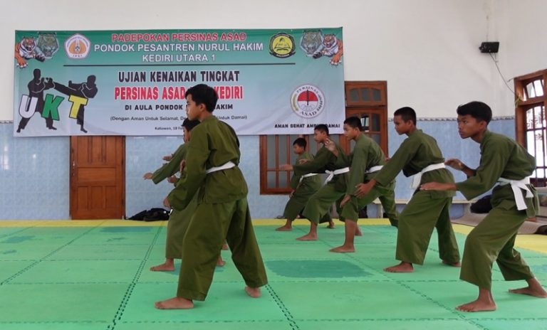 Persinas ASAD Gelar UKT se-Kediri Raya
