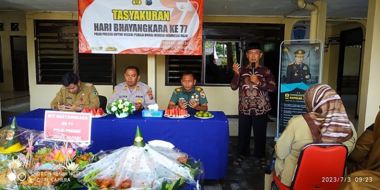 LDII Puncu Hadiri Tasyakuran Hari Bhayangkara Ke-77