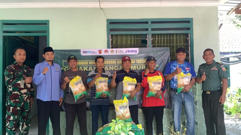 Bazar Beras Murah, Wujud Kolaborasi Koramil 0809/05 Grogol dan PC LDII Tarokan